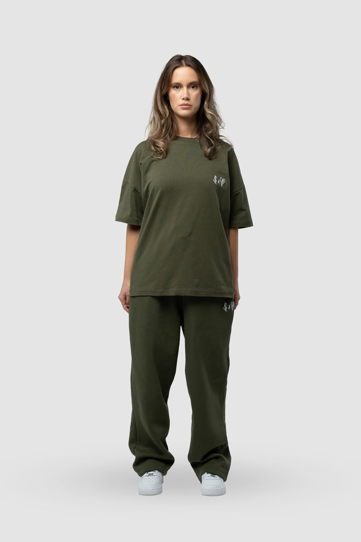 BASIC OLIVE GREEN T-SHIRT