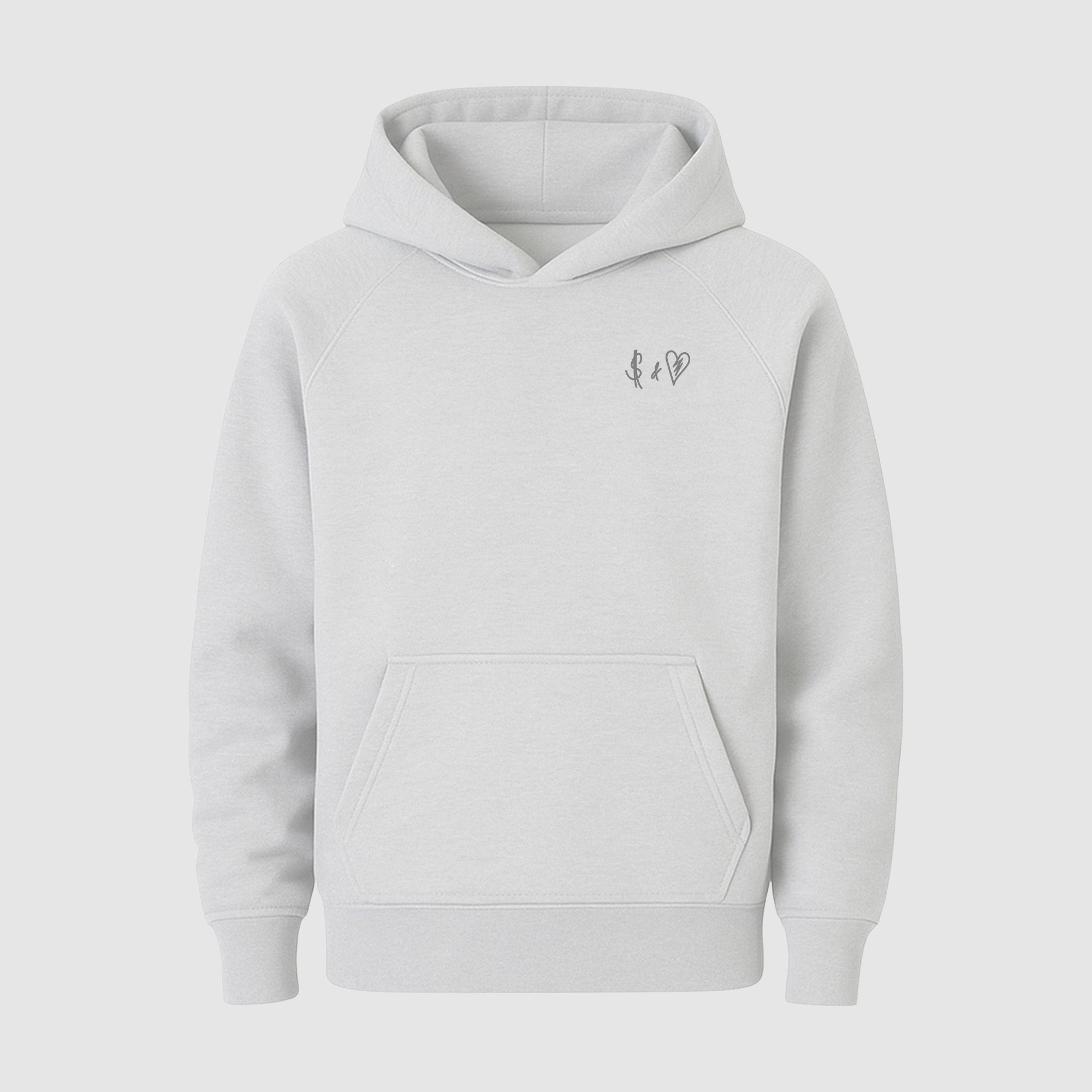 BASIC LIGHT GREY HOODIE