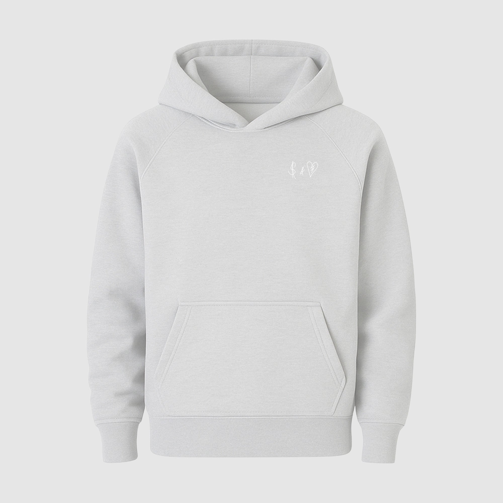 BASIC LIGHT GREY HOODIE