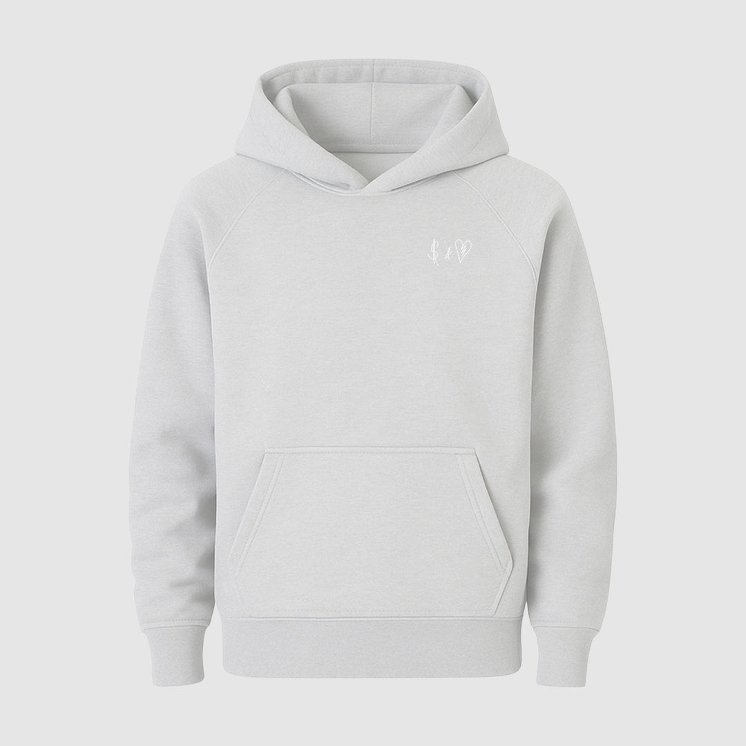 BASIC LIGHT GREY HOODIE
