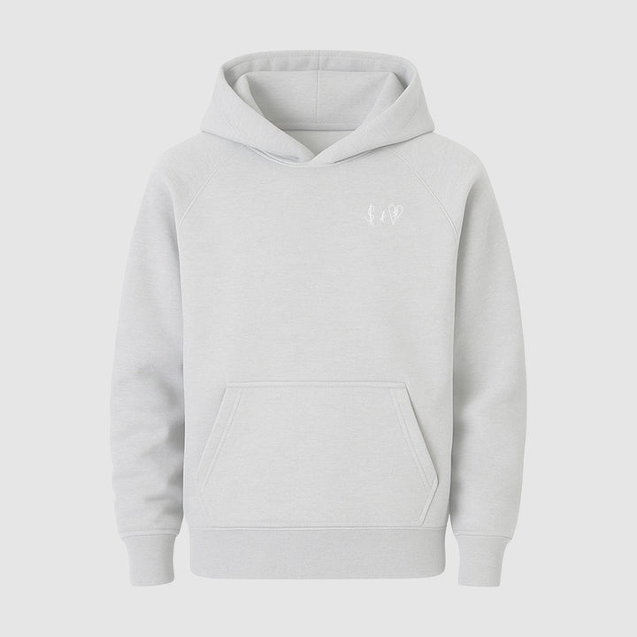 BASIC LIGHT GREY HOODIE