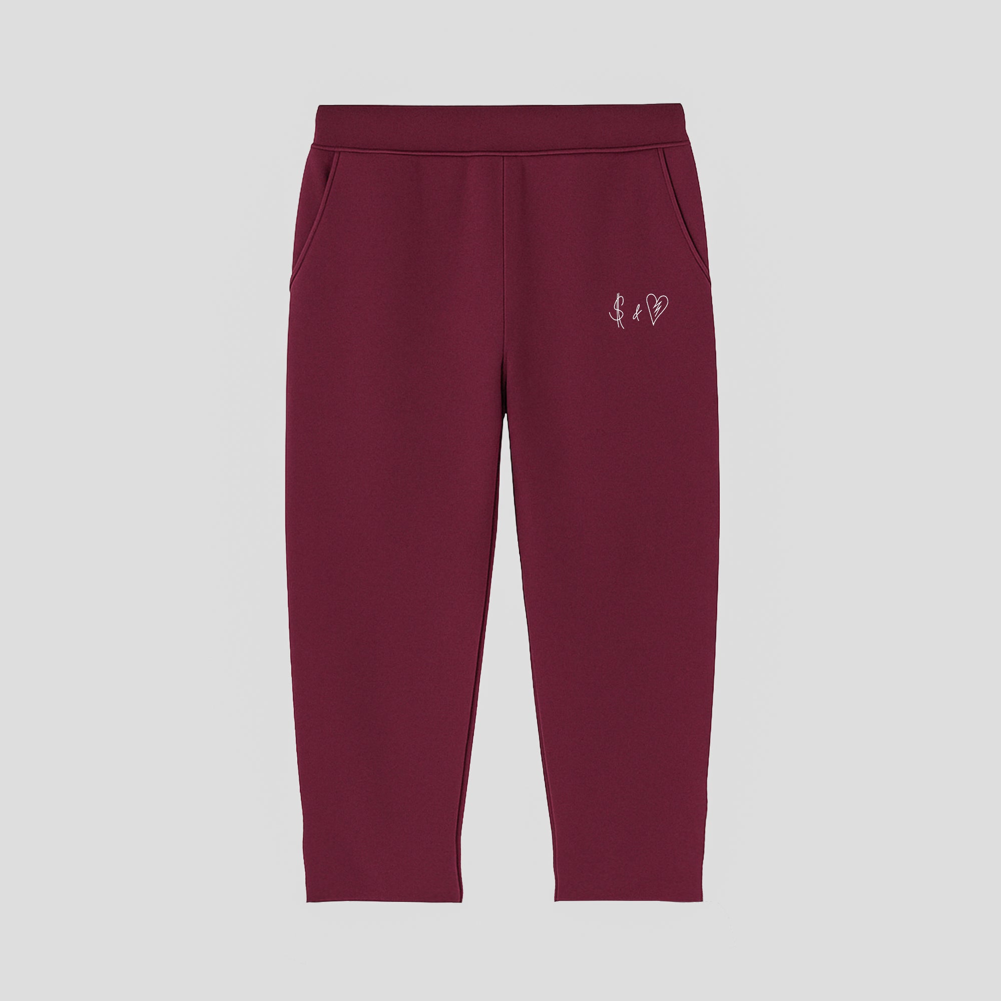 Basic Bordeaux Red Jogger