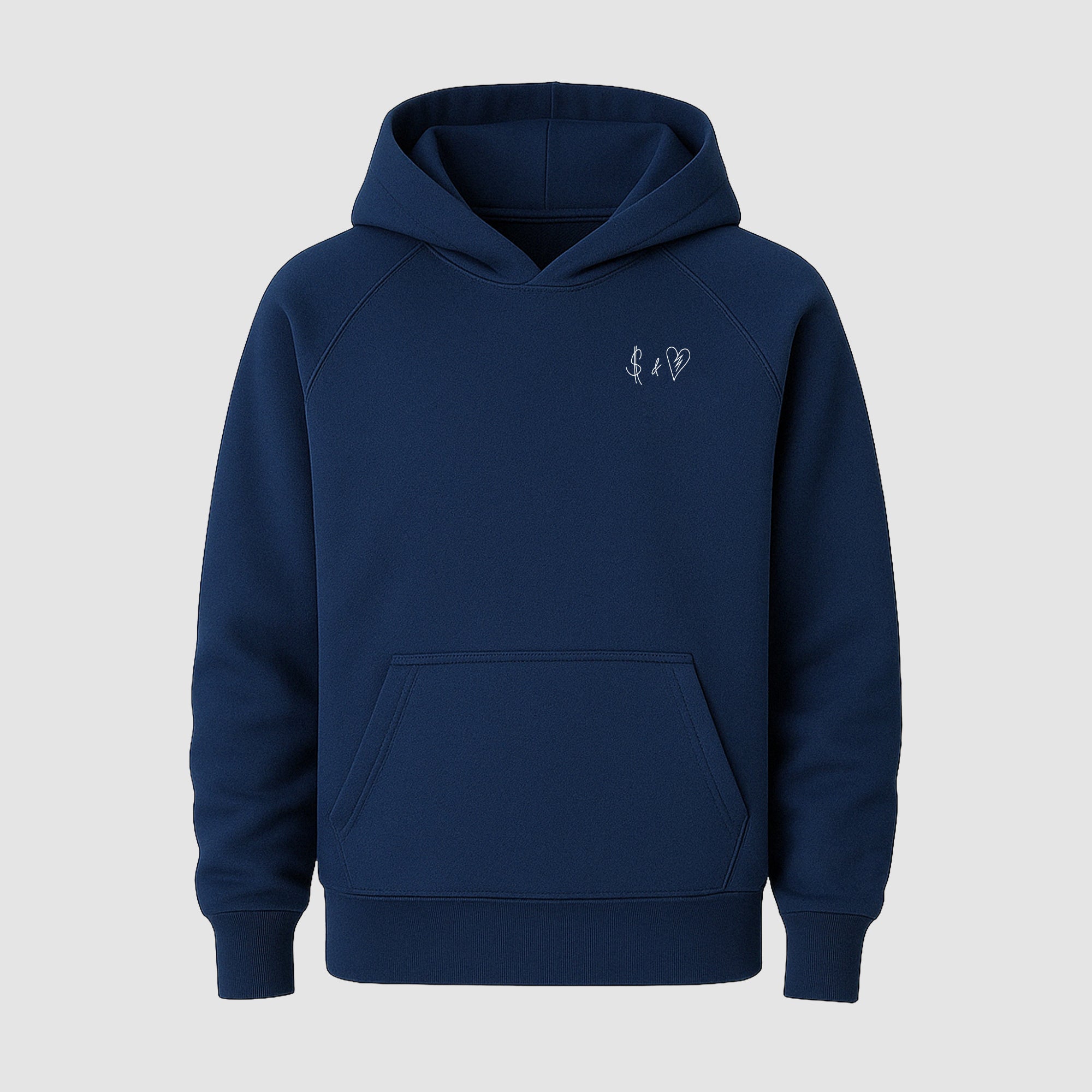 Basic Navy Blue Hoodie