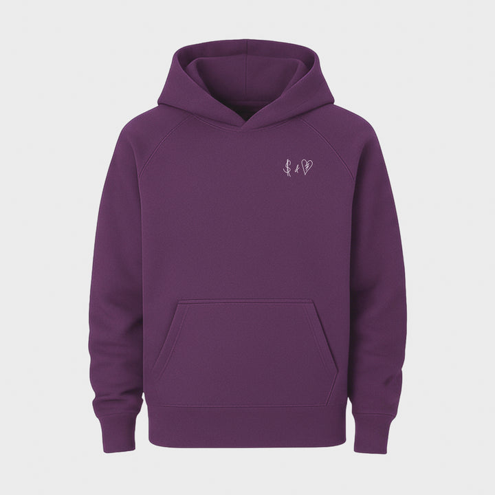 Basic Plum Hoodie