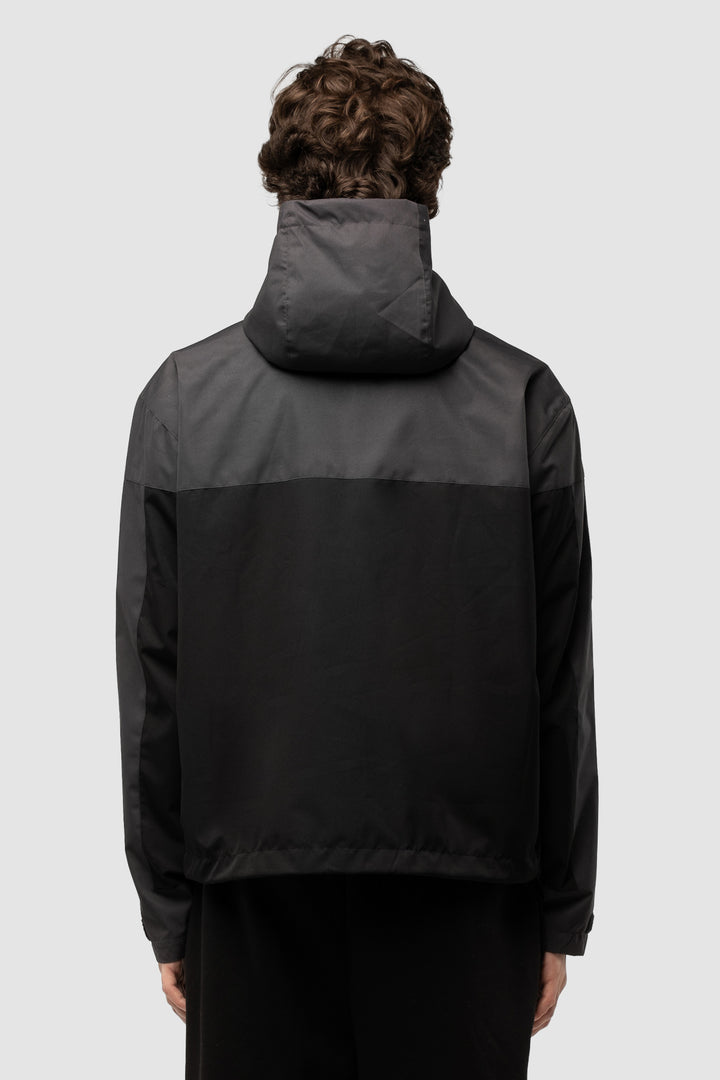 RAINJACKET BLACK/GREY