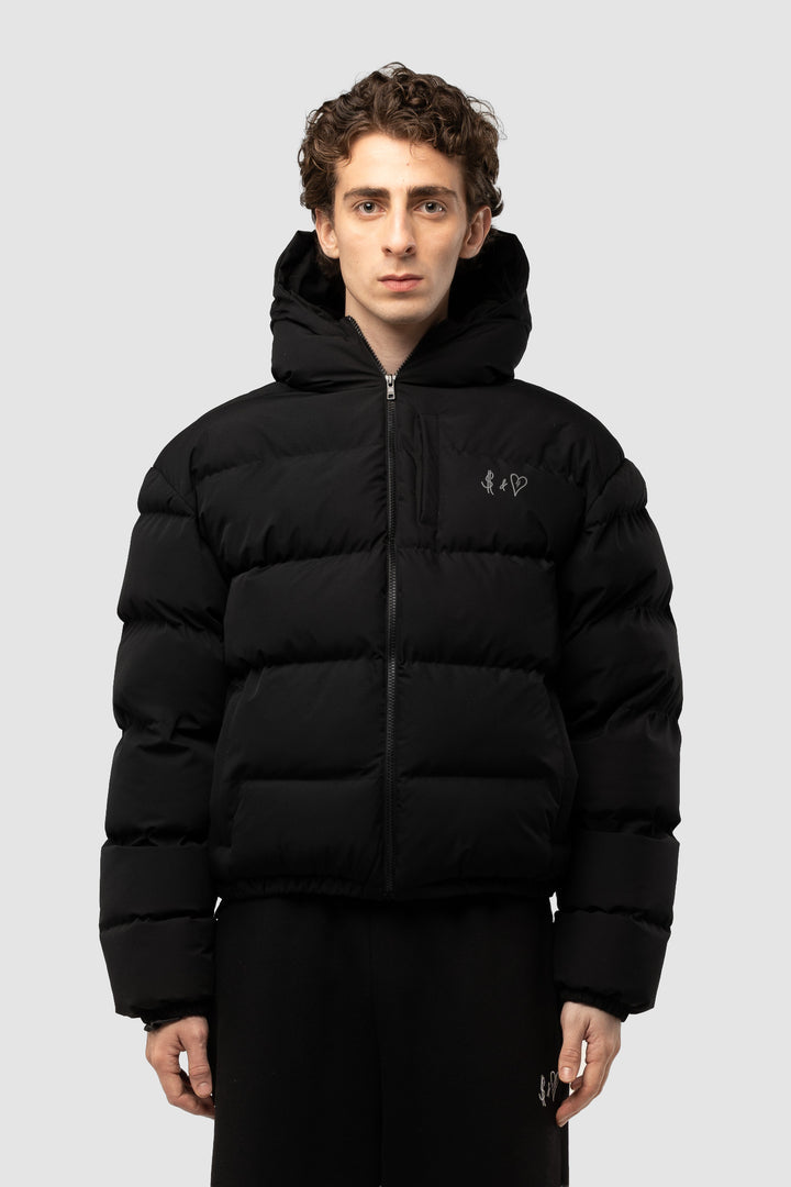 PUFFER JACKET BLACK