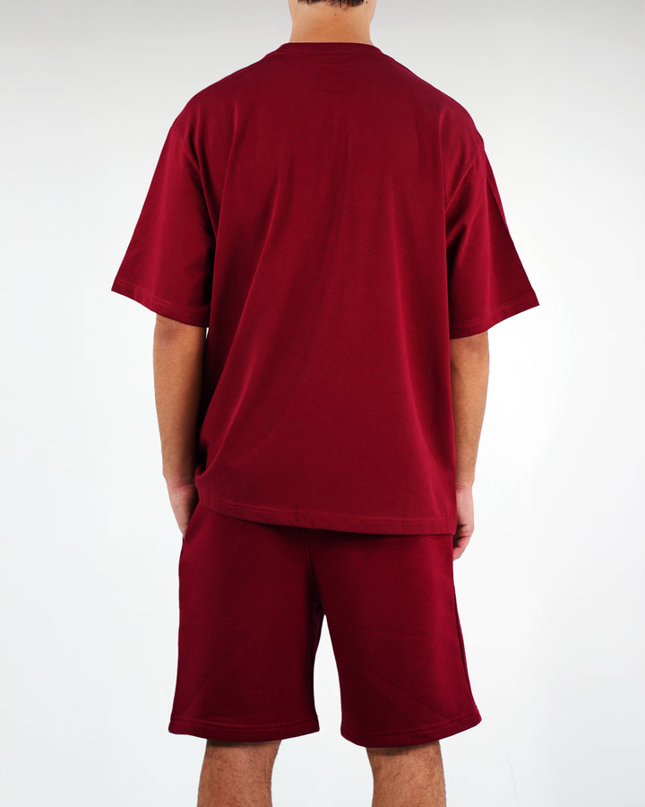 Summer Basics Bordeaux Red T-Shirt