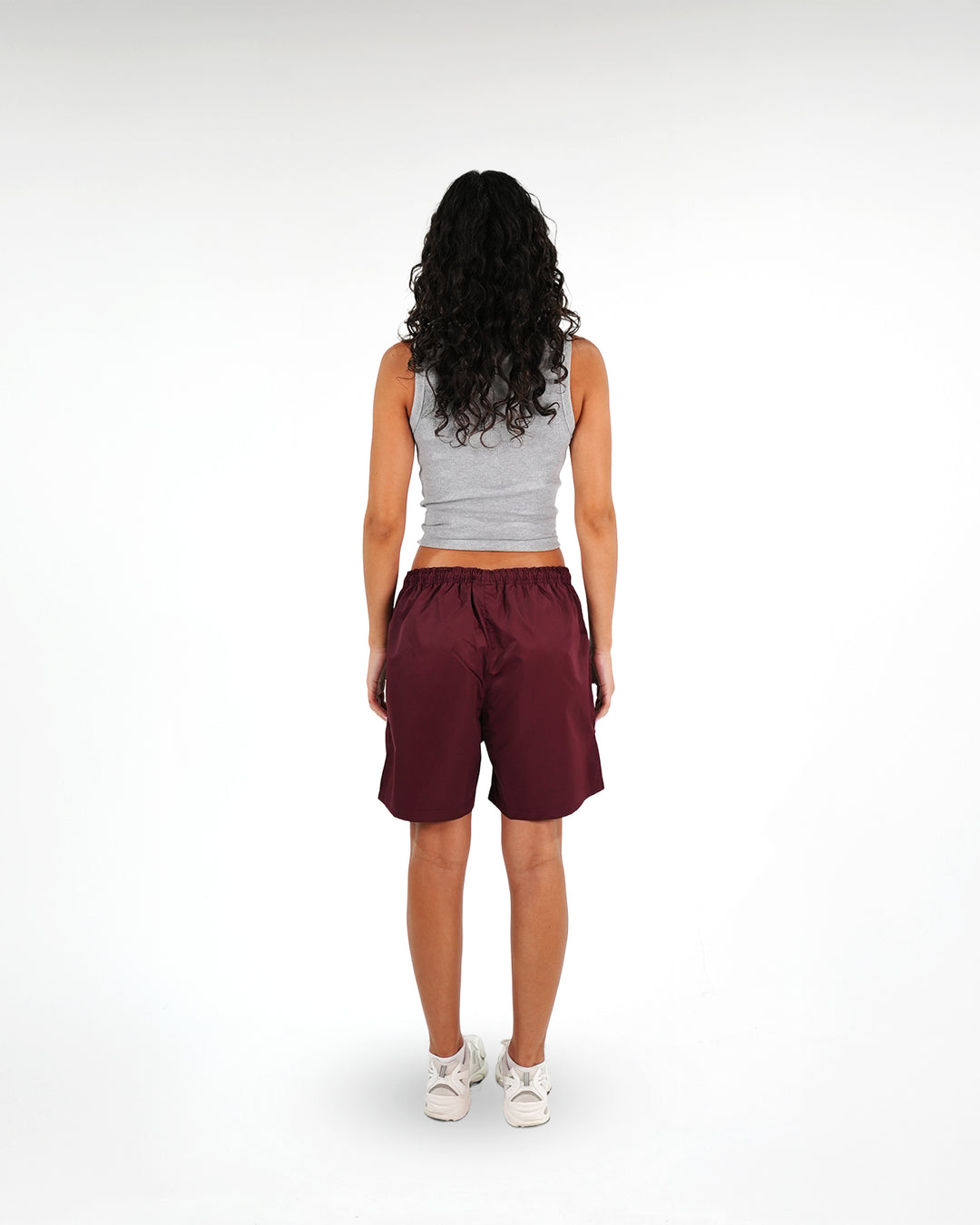 Basic Swim Shorts Bordeaux Red