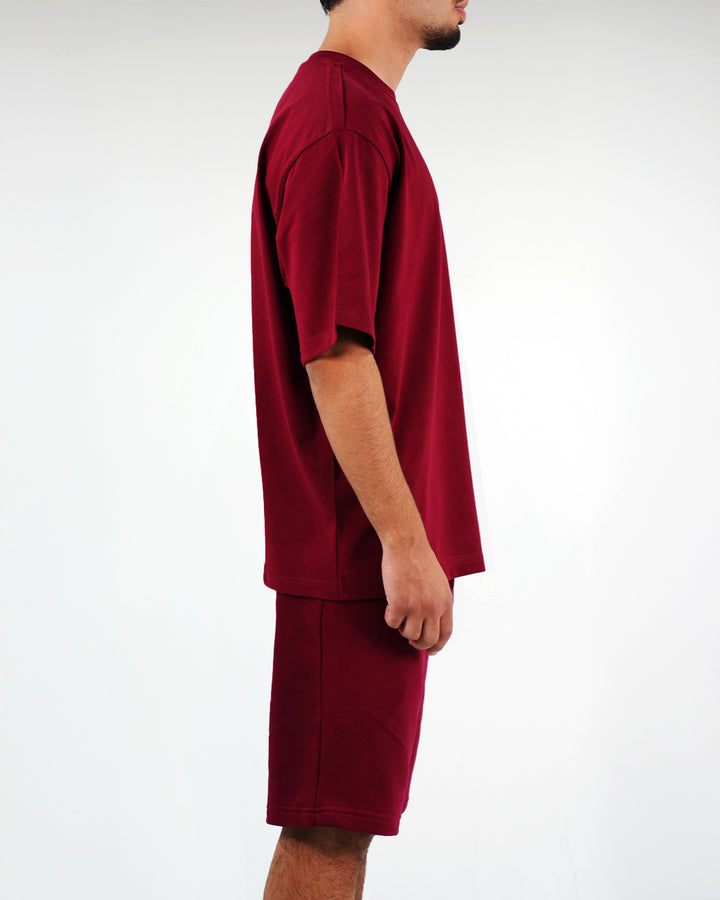 Summer Basics Bordeaux Red T-Shirt