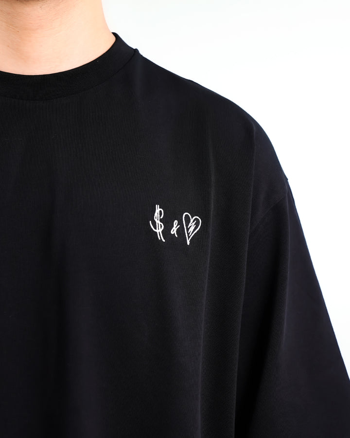 Summer Basics Black T-Shirt