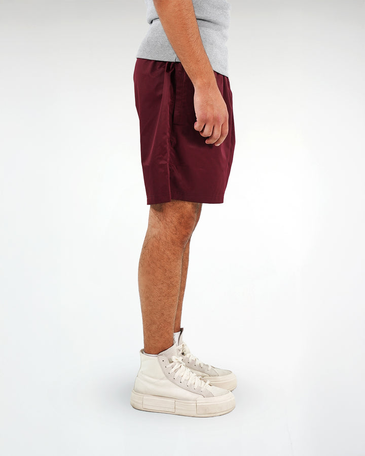 Basic Swim Shorts Bordeaux Red