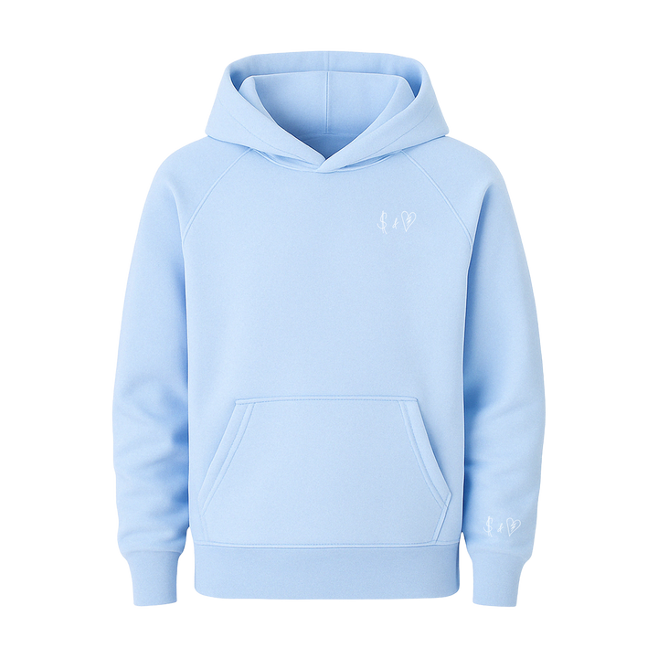 Basic Baby Blue Hoodie