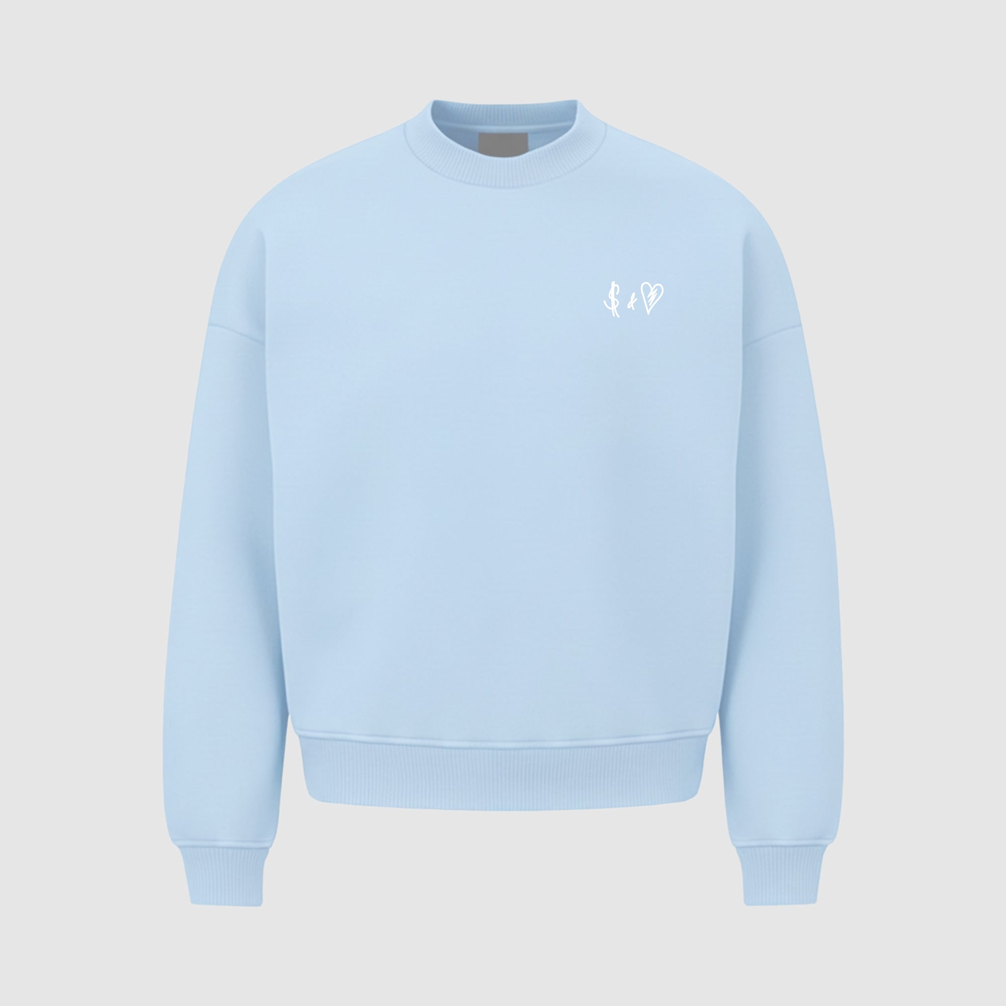 BASIC BABY BLUE SWEATER