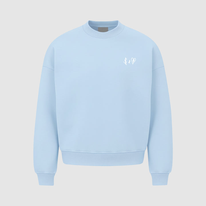 BASIC BABY BLUE SWEATER
