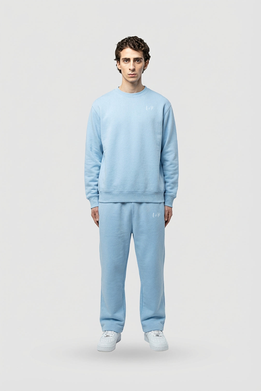 BASIC BABY BLUE SWEATER