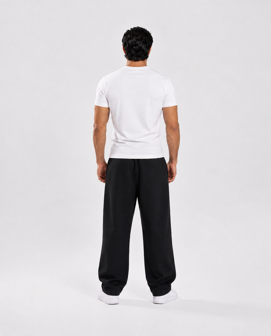 BASIC WHITE SLIM TEE
