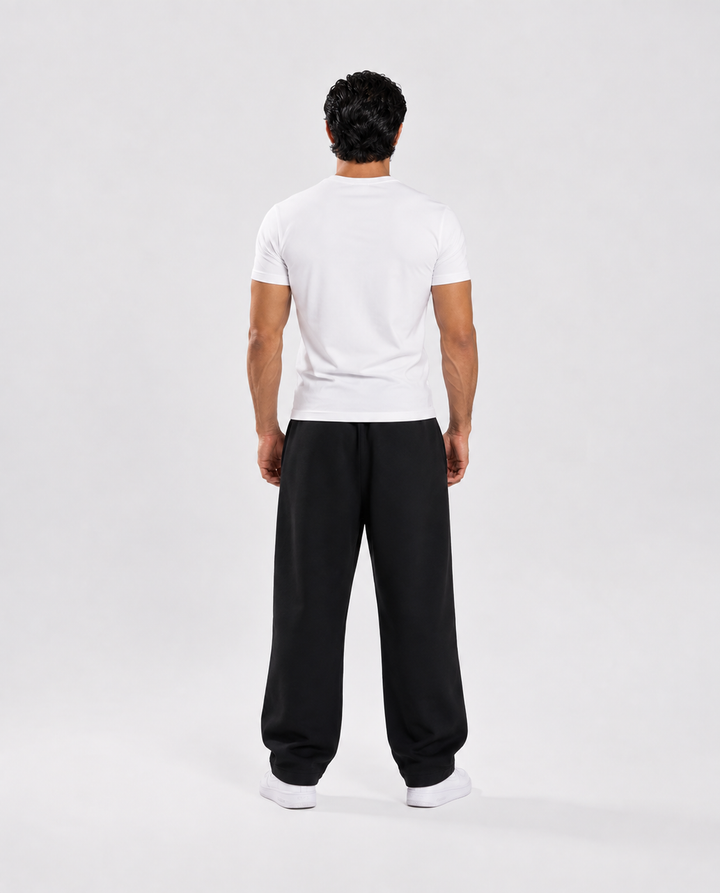 BASIC WHITE SLIM TEE