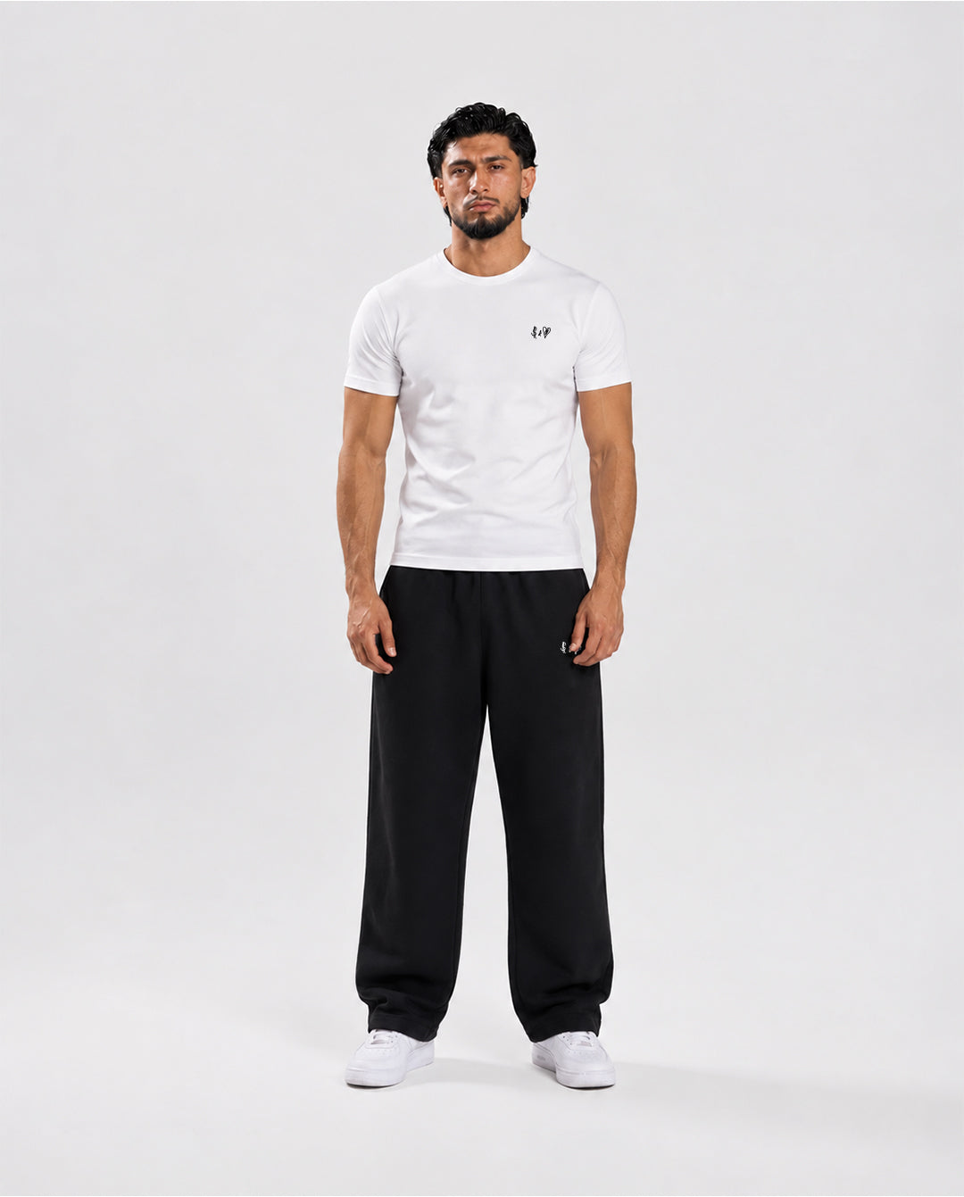 BASIC WHITE SLIM TEE