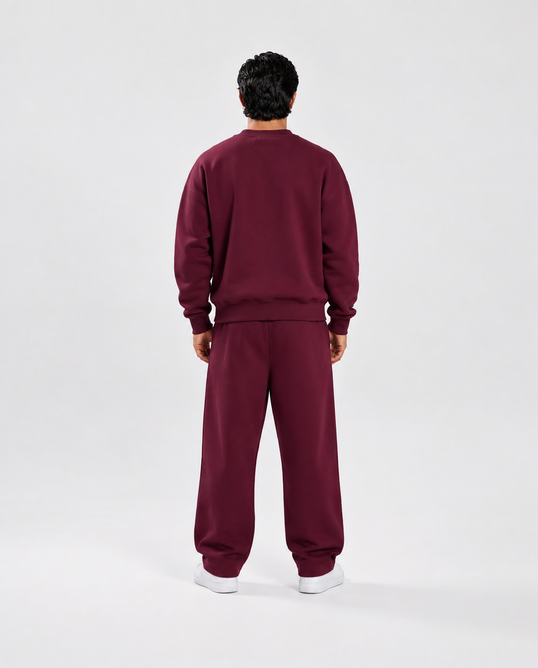 BASIC BORDEAUX SWEATER