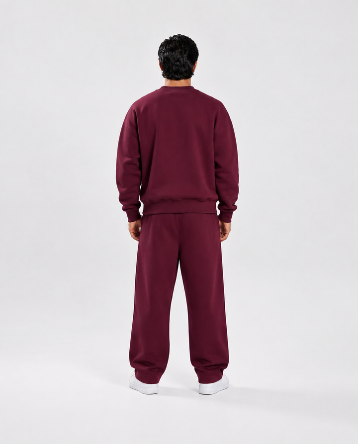 BASIC BORDEAUX SWEATER