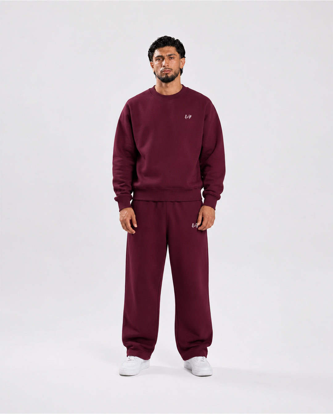 BASIC BORDEAUX SWEATER