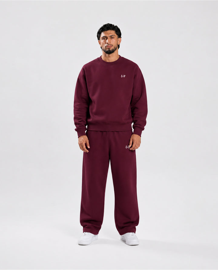 BASIC BORDEAUX SWEATER