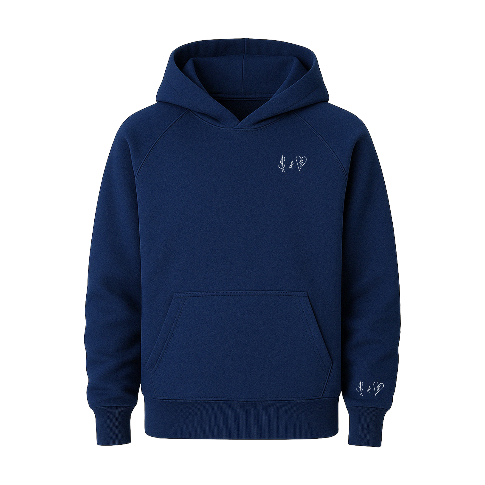 Basic Navy Blue Hoodie