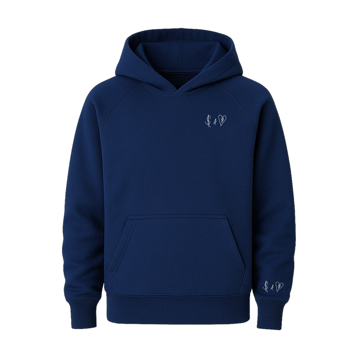 Basic Navy Blue Hoodie