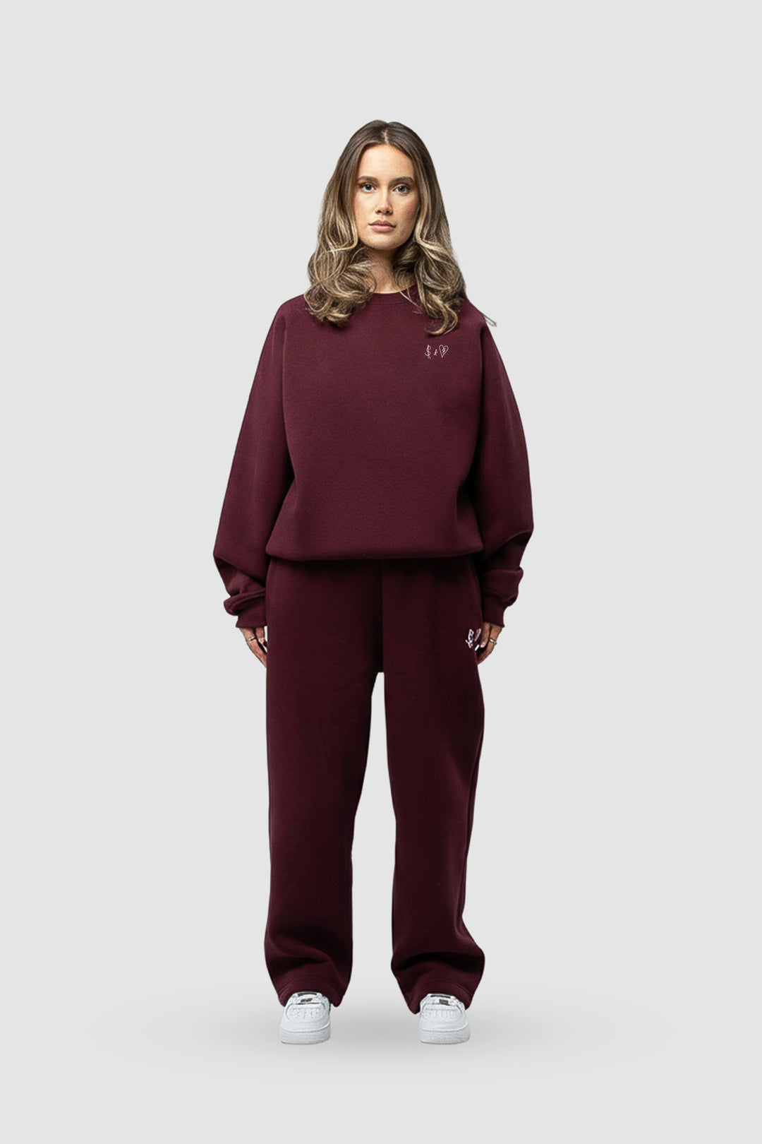 BASIC BORDEAUX SWEATER