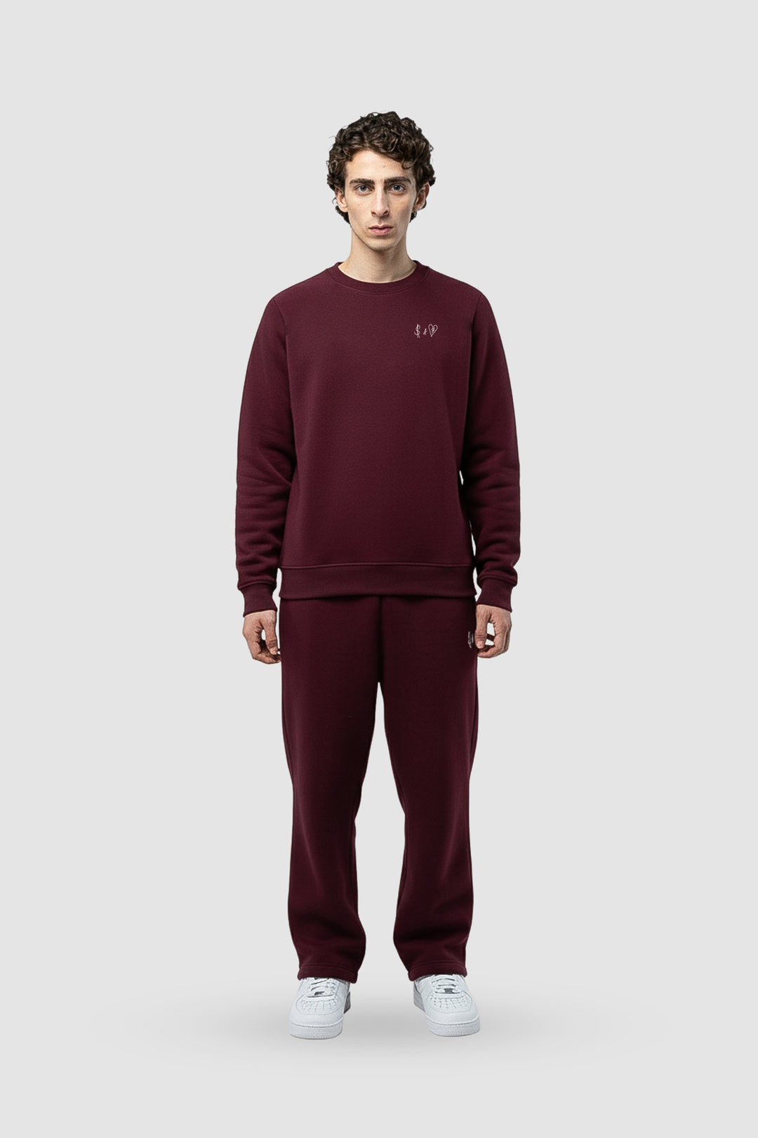 BASIC BORDEAUX SWEATER