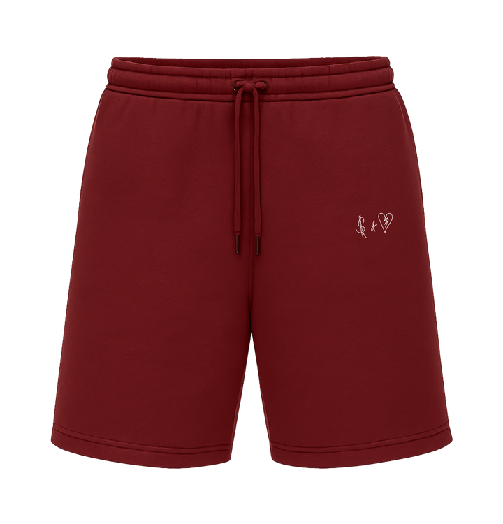 Summer Basics Bordeaux Red Short
