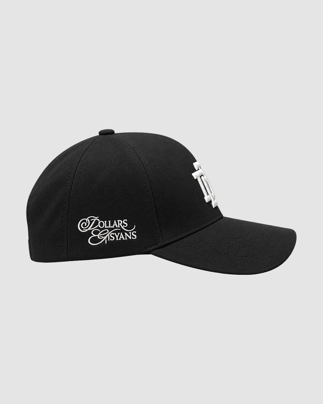 DOLLARS & ISYANS CAP - WHITE/BLACK