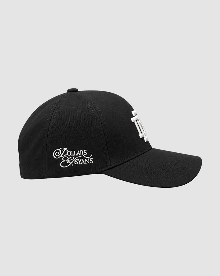 DOLLARS & ISYANS CAP - WHITE/BLACK