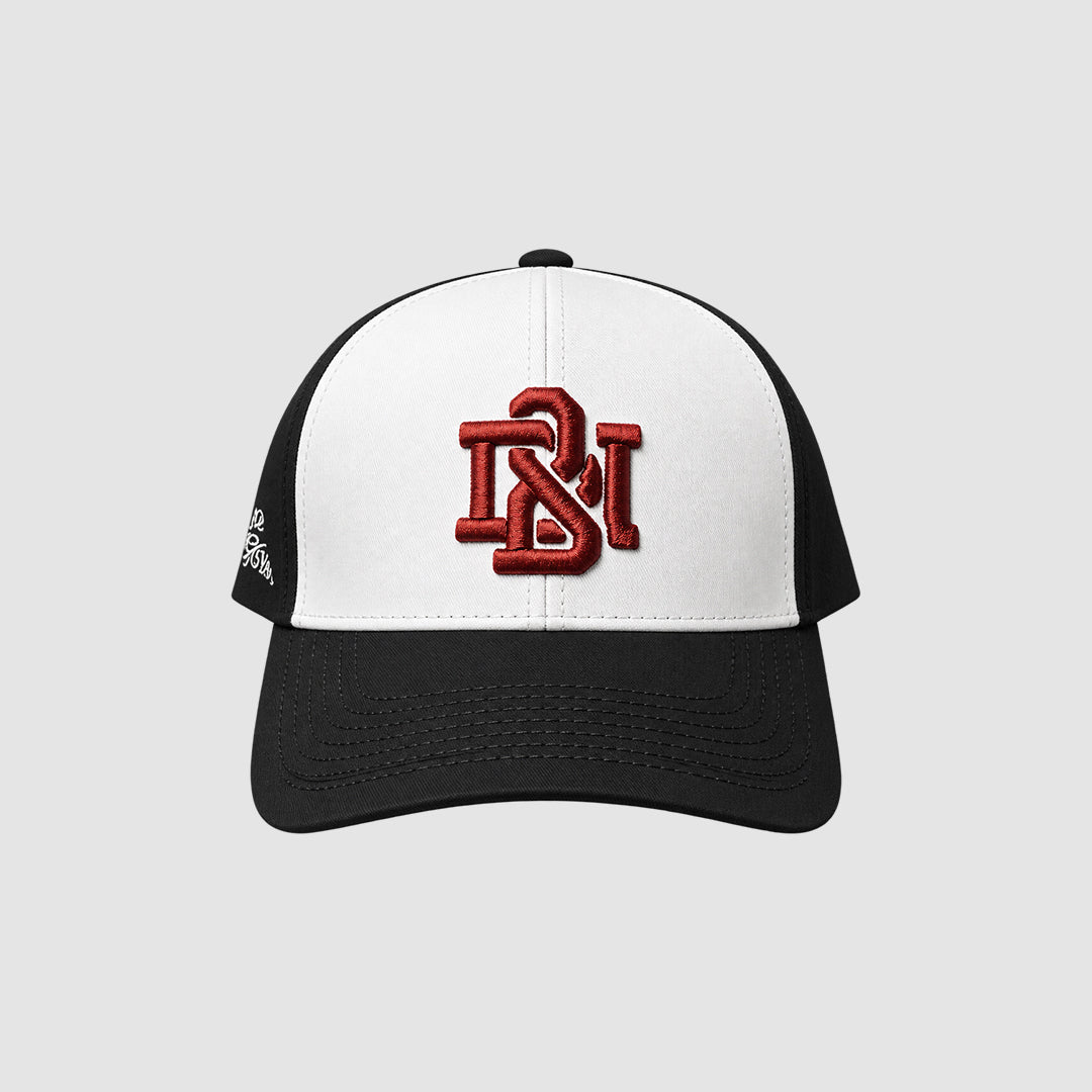 DOLLARS & ISYANS CAP - WHITE/BLACK