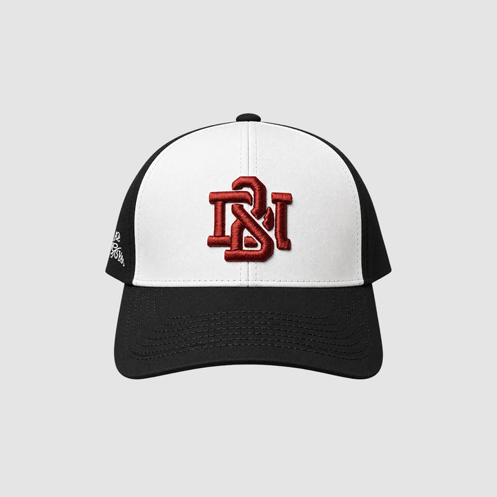 DOLLARS & ISYANS CAP - WHITE/BLACK