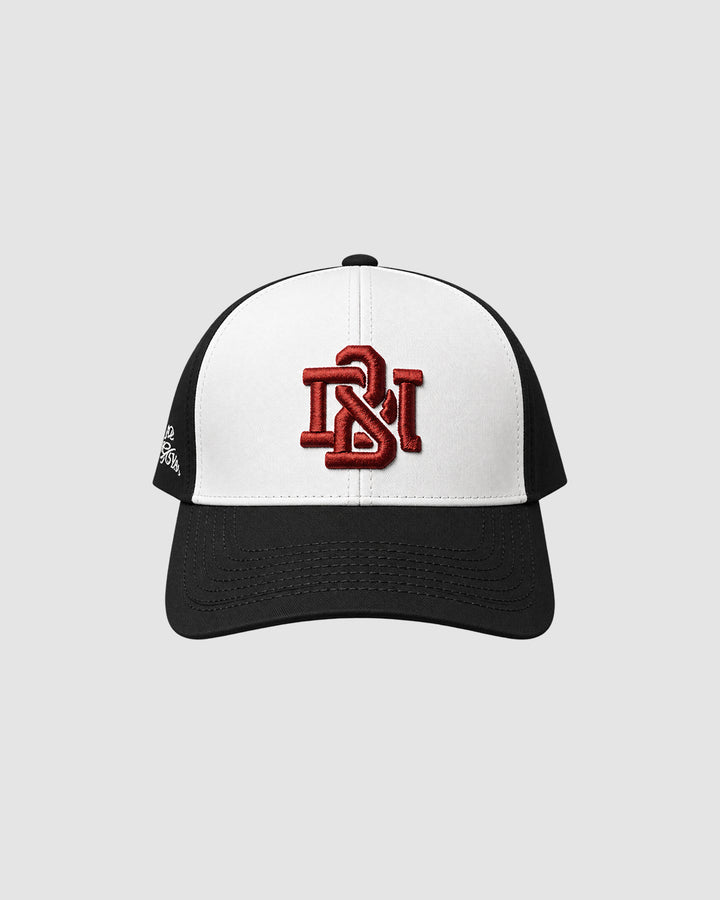 DOLLARS & ISYANS CAP - BLACK/WHITE