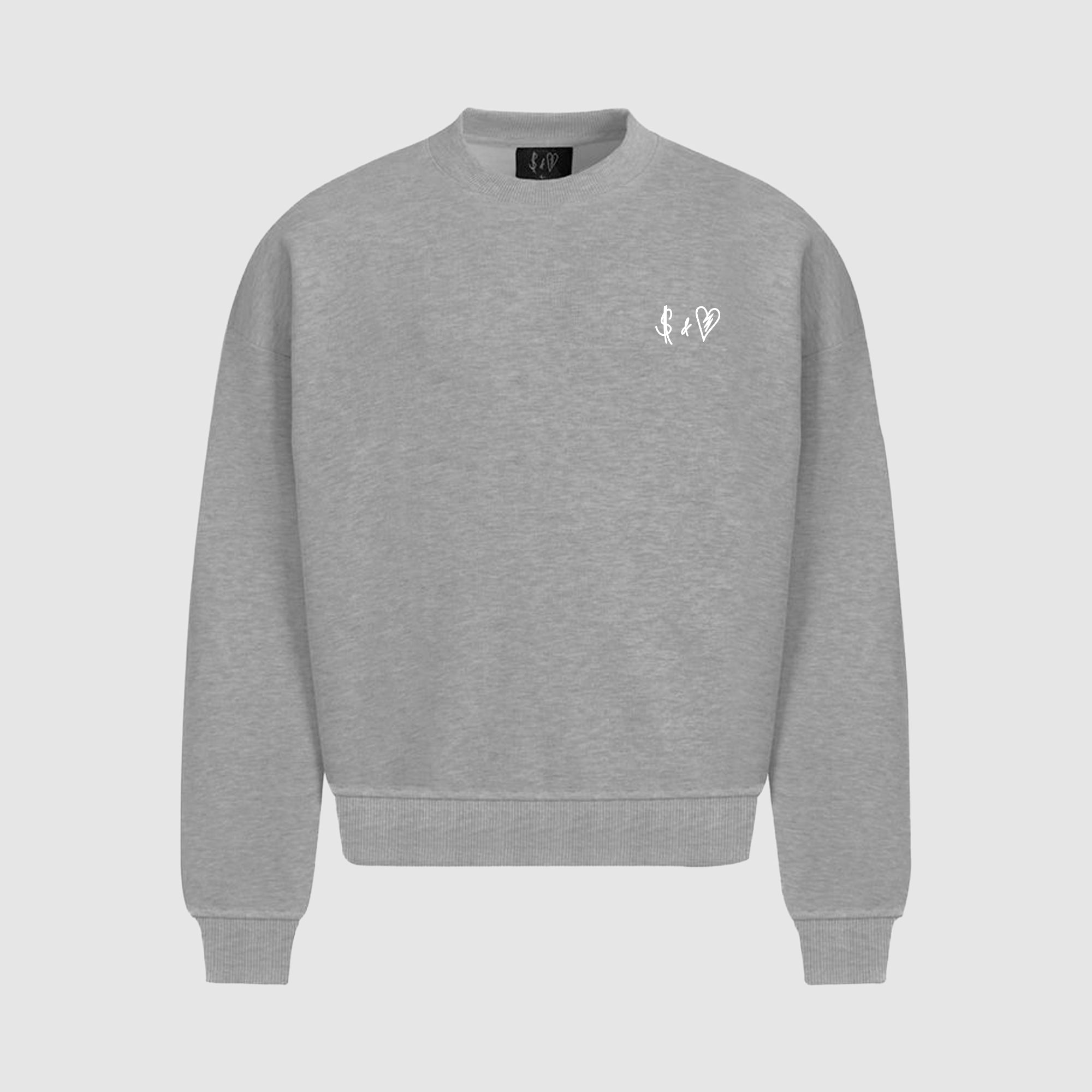 BASIC DARK GREY SWEATER