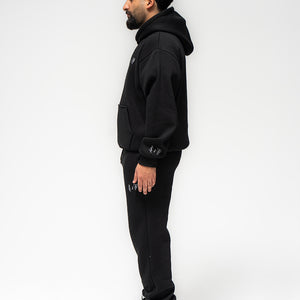 Basic Hoodie Black Logo