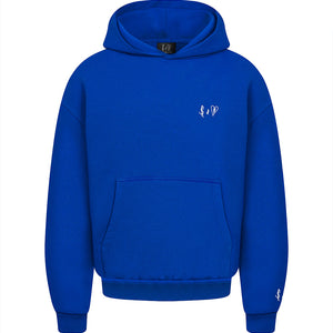 Basic Hoodie Navy Blue Logo