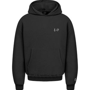 Basic Hoodie Dark Grey Logo