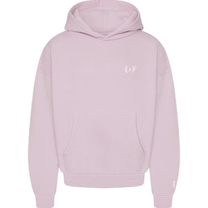 Basic Hoodie Pink Logo