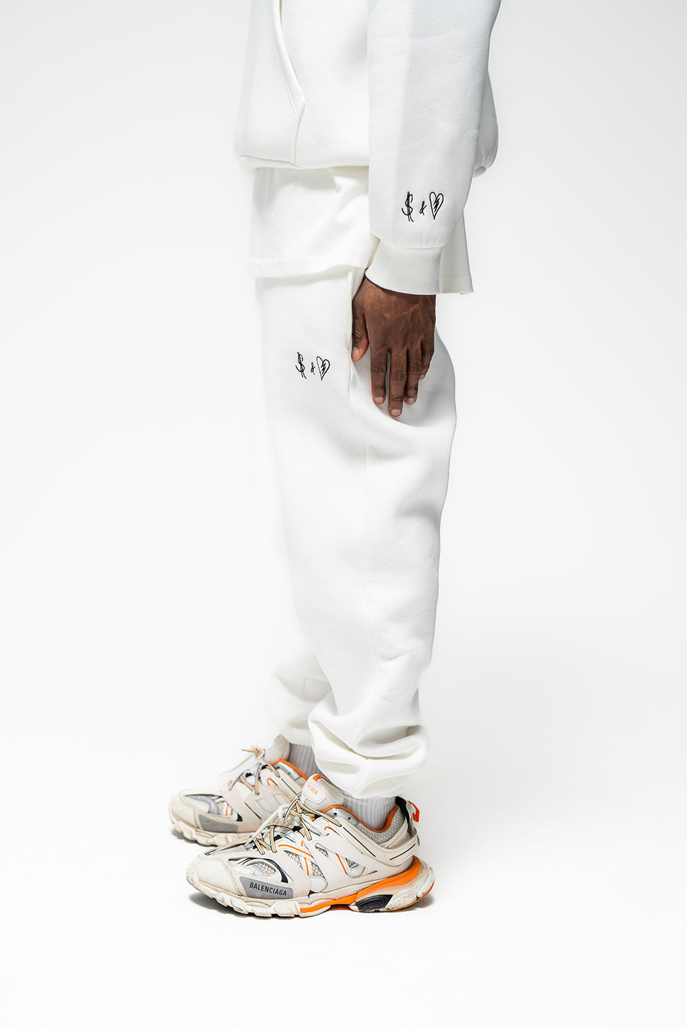 Basic Jogger Off-White Logo