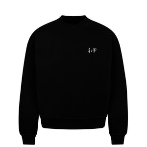 Basic Sweater Black Logo