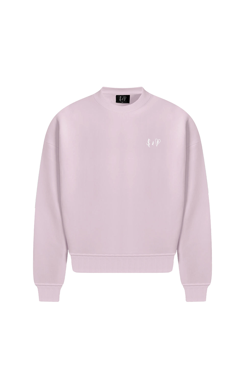 Basic Sweater Pink Logo