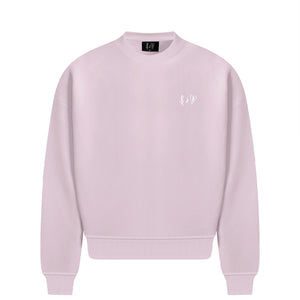 Basic Sweater Pink Logo