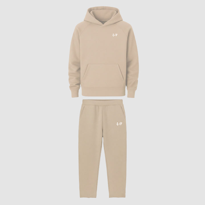 BASIC DESERT TRACKSUIT WITH HOODIE