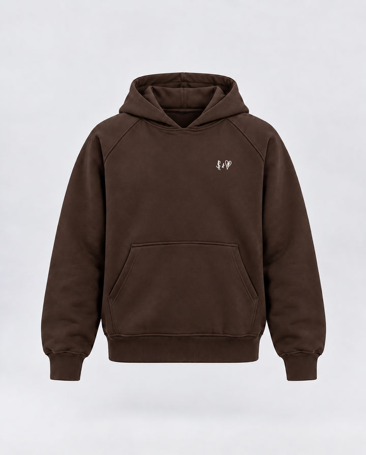 BASIC CHOCOLATE HOODIE