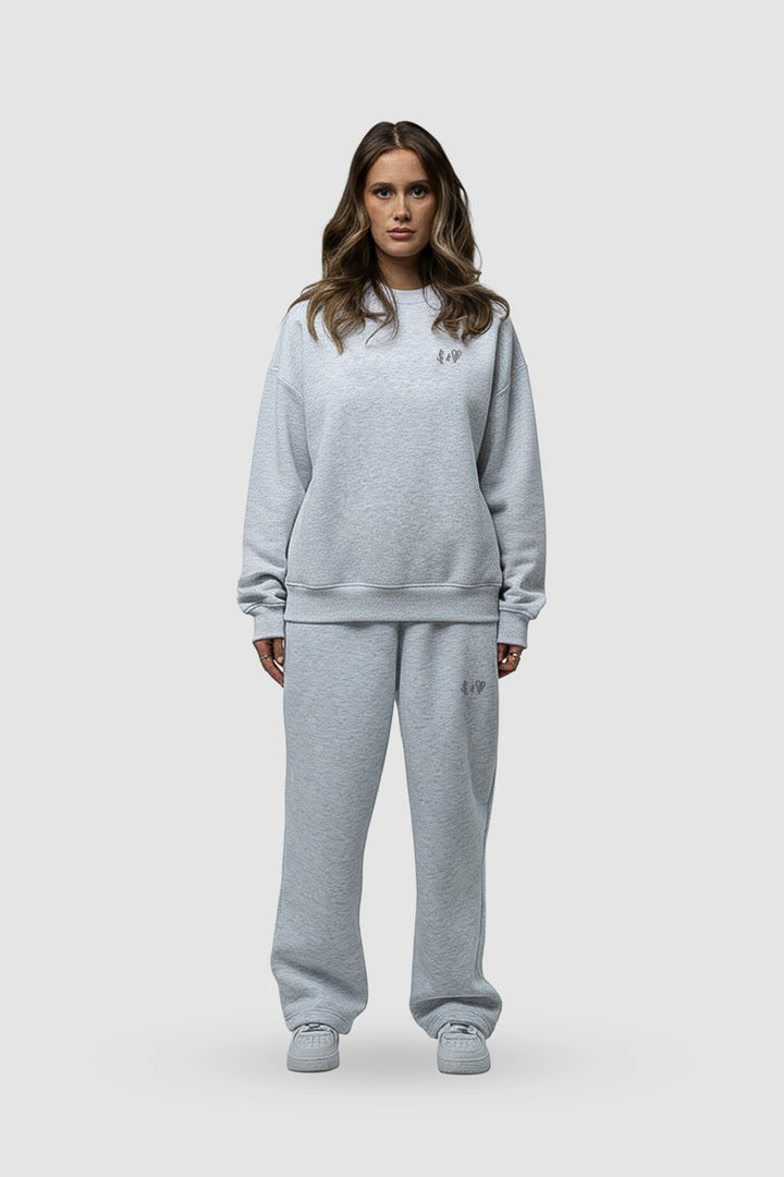 BASIC LIGHT GREY SWEATER