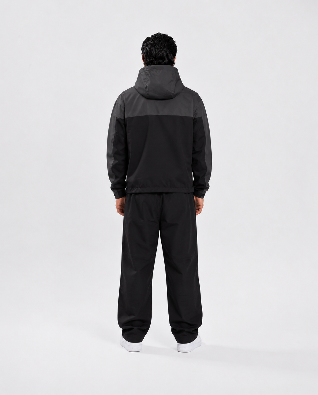 RAINJACKET BLACK/GREY