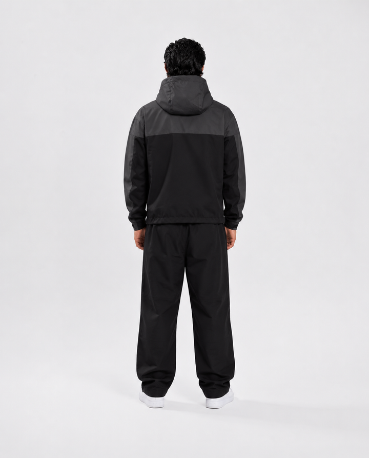 RAINJACKET BLACK/GREY